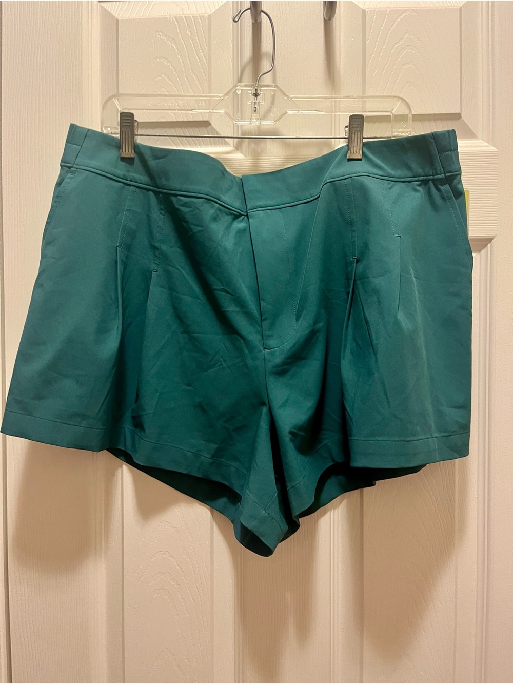 All in Motion Women’s Golf Shorts XXL Dark Green High Rise NWT
